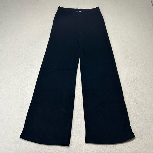 PRINCESS POLLY Womens Velour Flare Pants Black Size 4 - Picture 3 of 10